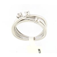 Anello Lorenza Gioielli Donna in Oro bianco Zirconia 841530 - 841530